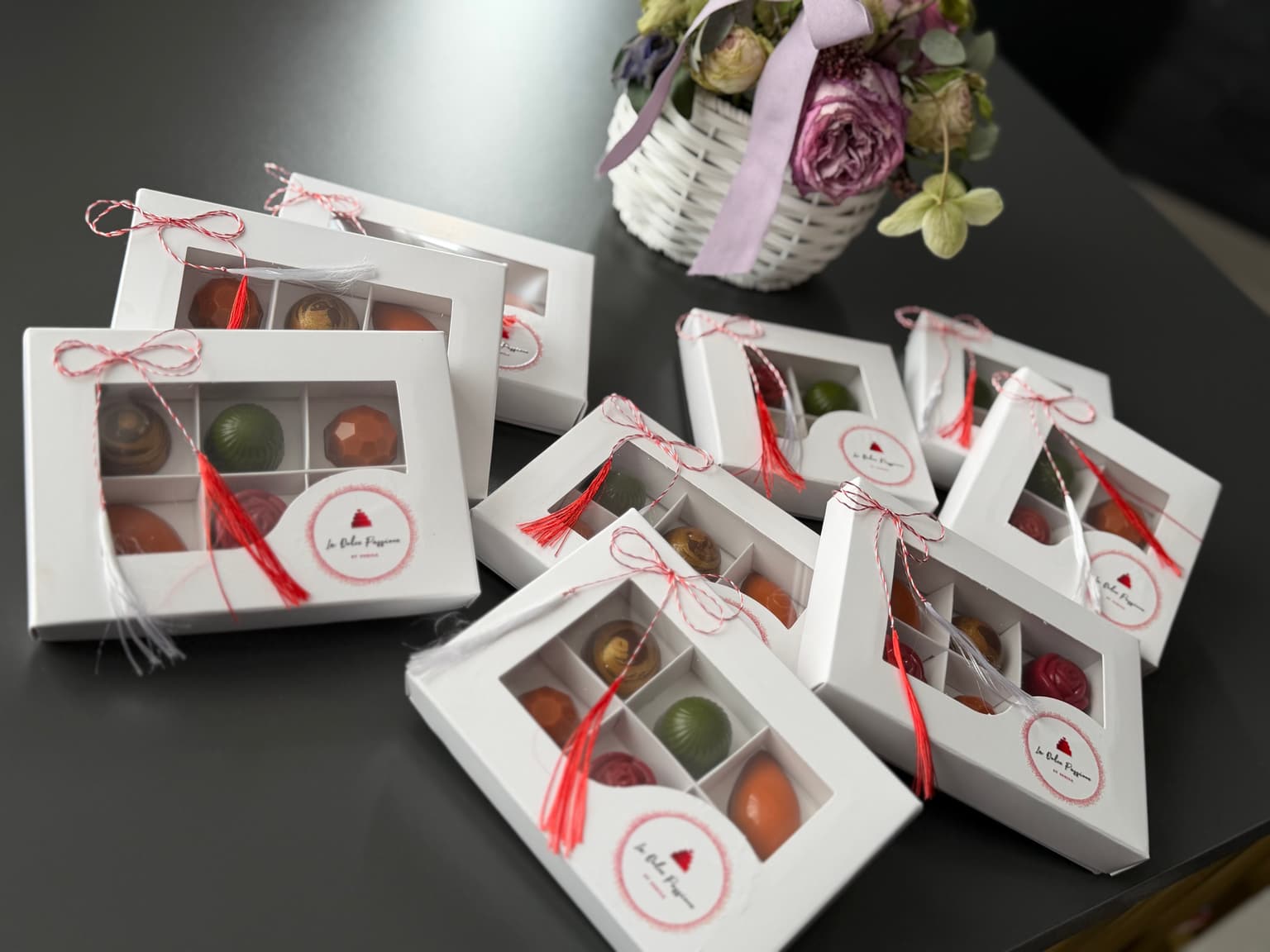 Praline Artizanale din ciocolata Belgiană
